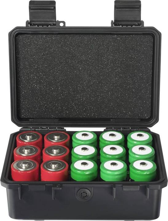 Produktbild Voltcraft Outdoor Akku-/Batteriekoffer 15x Mono (D), LR 20, AM1 (L x B x H) 195
