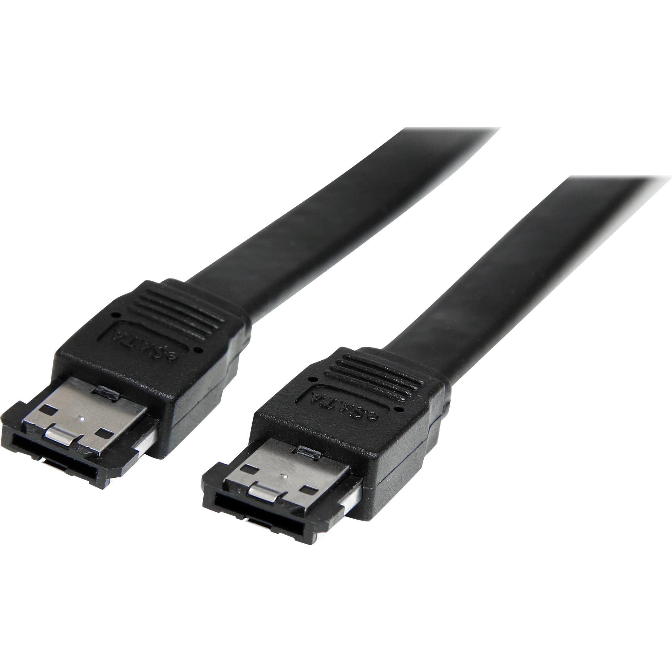 StarTech Cavo eSATA schermato da 1.8m - St/St - cavo SATA esterno - cavo eSATA 180cm, Cavo interno (PC)