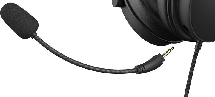 Actual product image Deltaco Headset Gaming Proteinleder,3,5-mm-Anschluss schwarz (Cable)