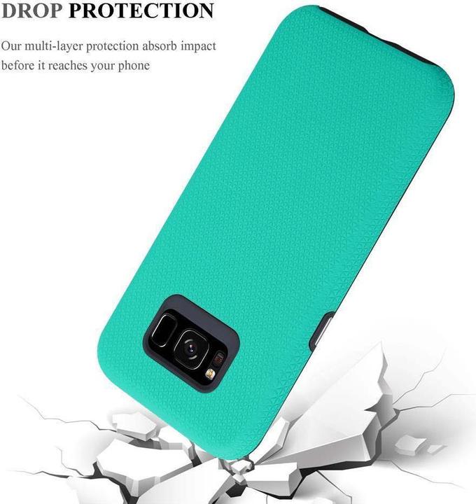 Actual product image Cadorabo Hybrid Triangle Hull (Samsung Galaxy S8+)