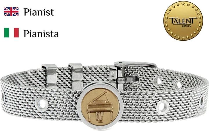 Immagine prodotto Talent Bracciale Gioielli Talento Pianista (Argento)