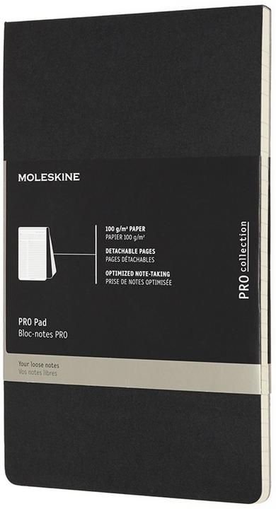 Actual product image Moleskine Notes reporters black (A5, Lined)