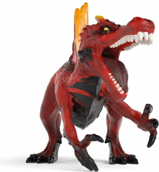 Actual product image Schleich Fire dinosaur vs. jungle lizard