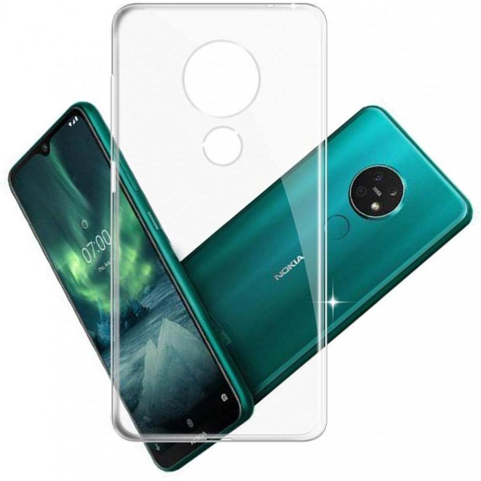 Thumbnail - Screenguard Nokia 6.2 Flexible TPU Clear Case (Nokia 6.2), Smartphone Hülle, Transparent