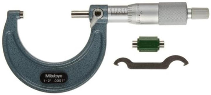Actual product image Mitutoyo Outside micrometer inch reading