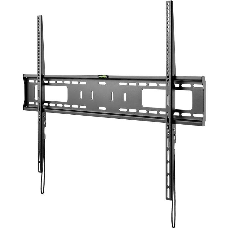 Goobay Pro Fixed (Wand, 100", 75 kg), TV Wandhalterung, Schwarz