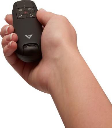 Actual product image V7 Wireless Presenter Dual Usb-C/A