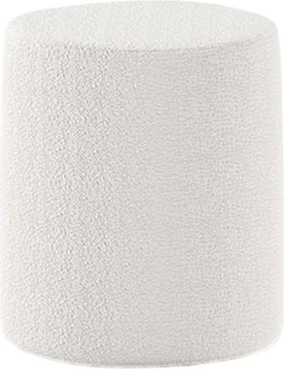 Actual product image Vipack Moon Stool Boucle White