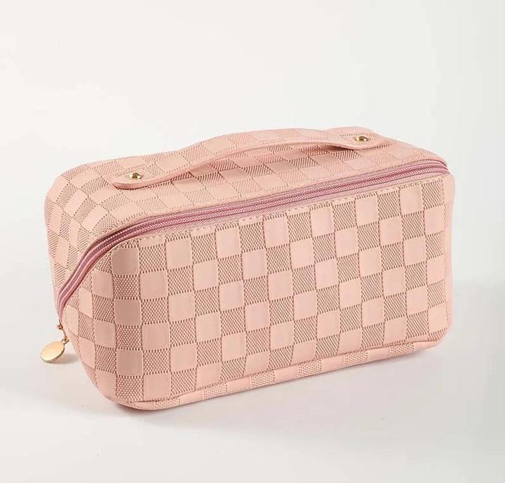 Only-Bags.Store Kosmetiktasche PU Makeup Pouch Grosses Fassungsvermögen Luxus Waschbeutel Multifunktionale Reise