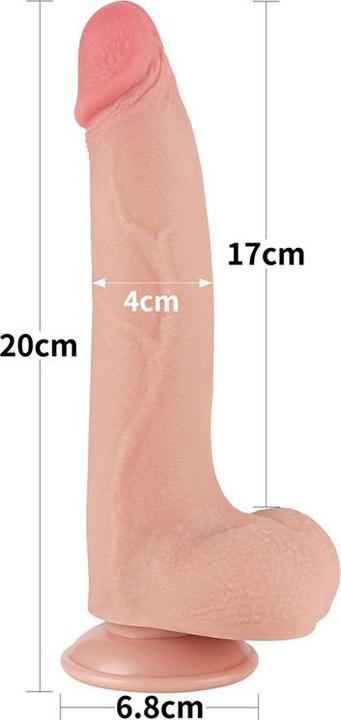 Produktbild Lovetoy Skin Dildo 20 cm