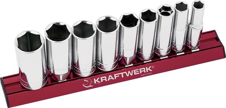 Actual product image Kraftwerk Inch socket set long Magalu (3/8")