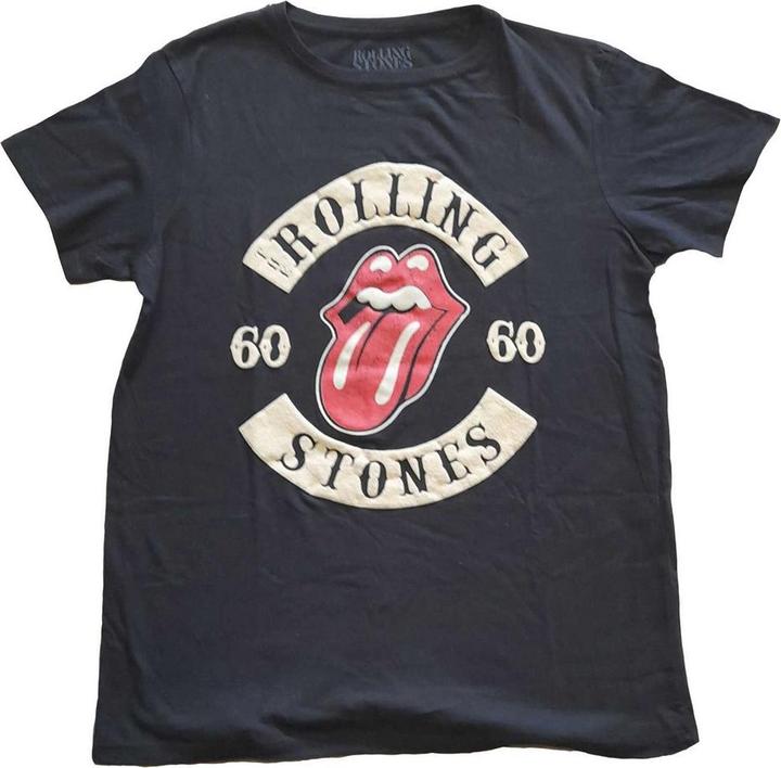 Produktbild The Rolling Stones Sixty Biker TShirt (S)