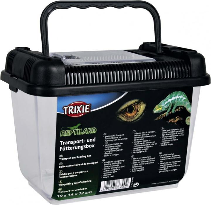 Produktbild Trixie Transport- und Fütterungsbox 31 (Reptilien, Faltbar)