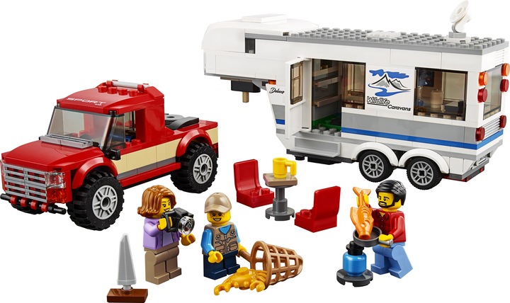 Immagine prodotto LEGO Pickup caravan (60182, LEGO City)