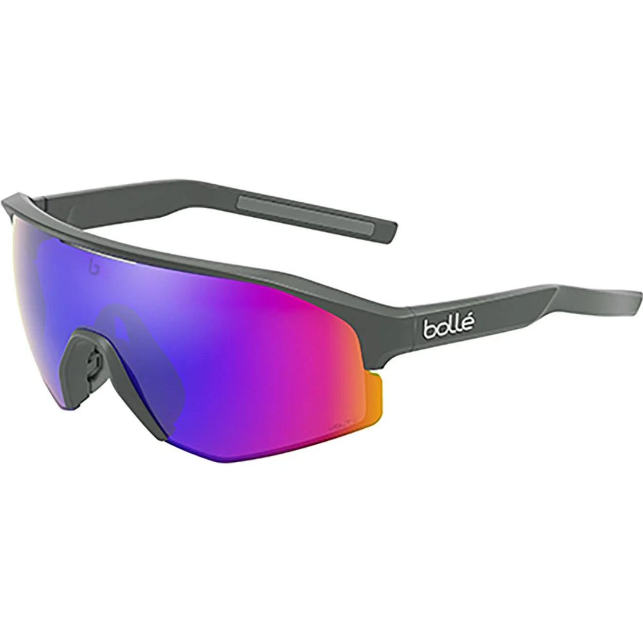 Bollé, Unisex, Sonnenbrille, BOLLE Sonnenbrille Lightshifter XL Volt Ultraviolet Titanium Matte - TITANIUM