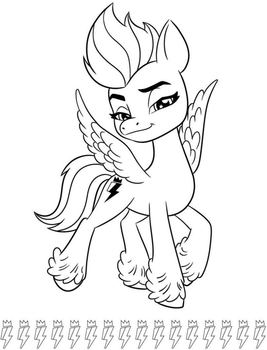 Immagine prodotto Blocco da colorare My Little Pony