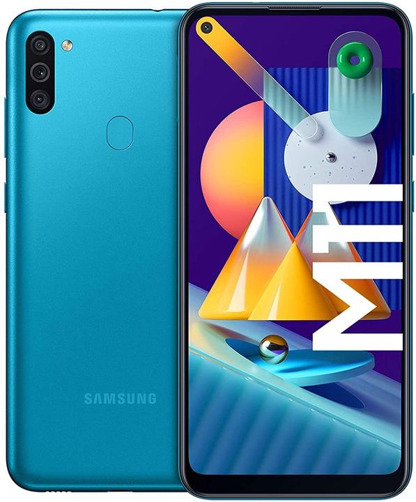 Produktbild Samsung Galaxy M11 (32 GB, Blau, 6.40", Dual SIM, 4G)
