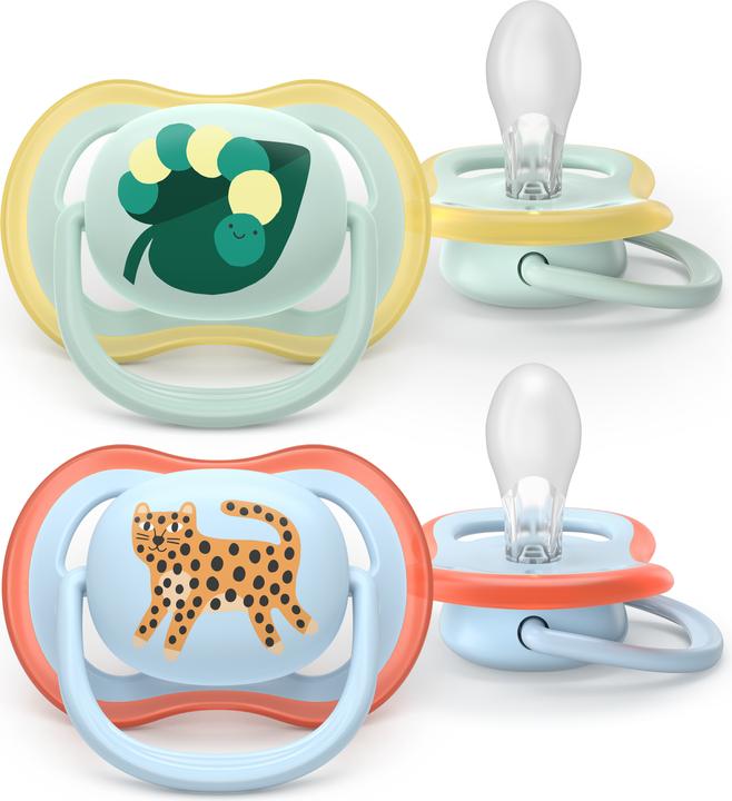 Actual product image Philips Avent Pacifier SCF087/02 ultra air (2x, 0 - 6 Months)