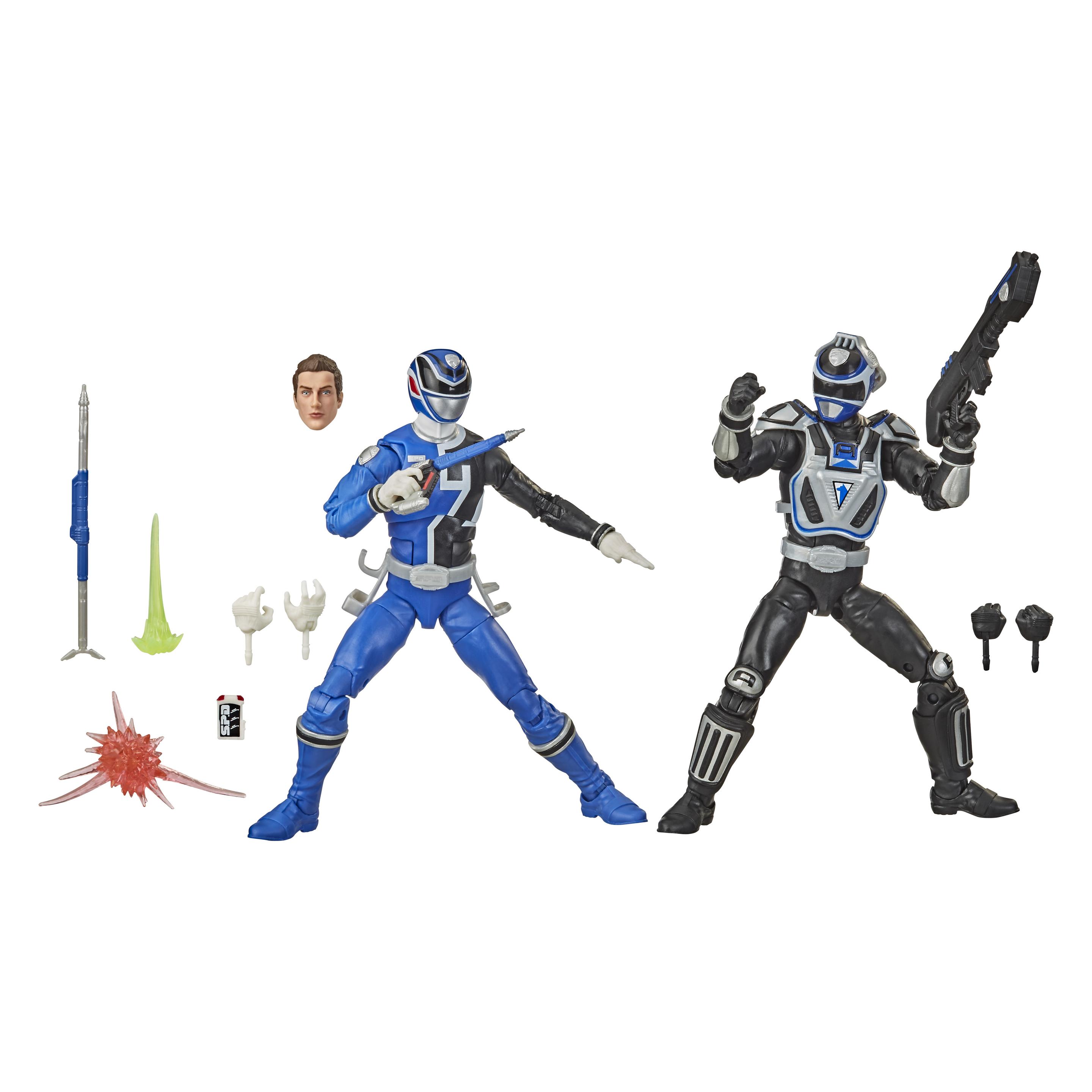 power rangers spielzeug toys r us Power Rangers S.P.D. B-Squad Blue Ranger vs. S.P.D. A-Squad Blue Ranger