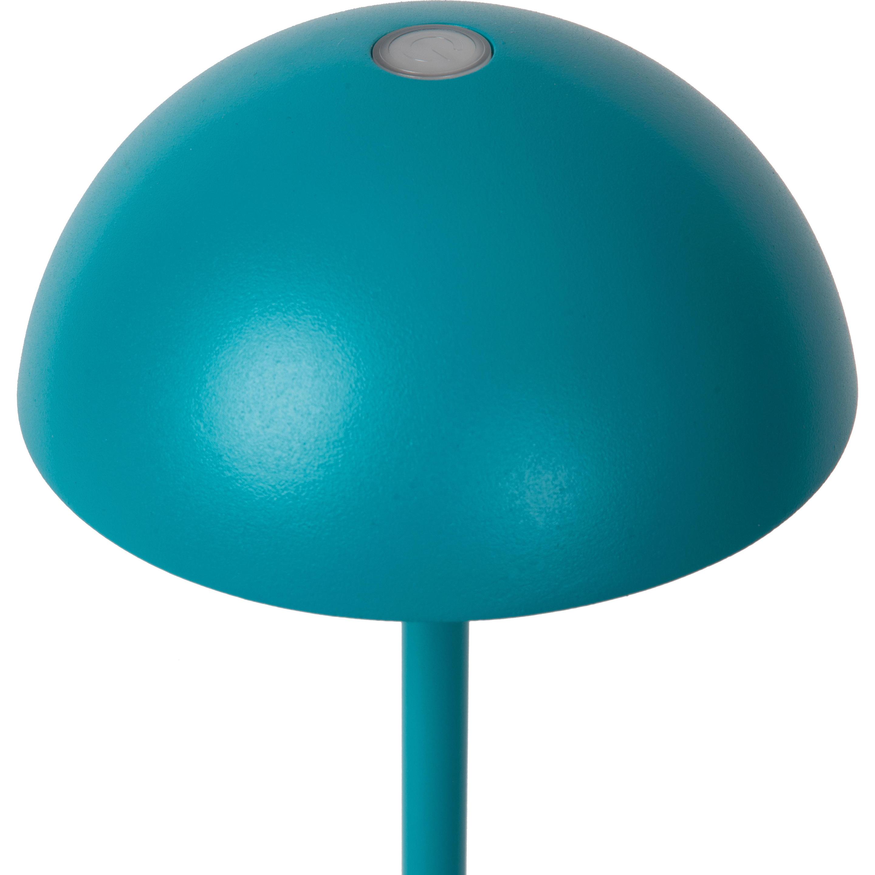 Thumbnail - Lucide, Gartenbeleuchtung, JOY - Tischlampe Aussen - Ø 11,5 cm - LED Dim. - 1x1,5W 3000K - IP54 - Türkis 15500/02/37 (18...