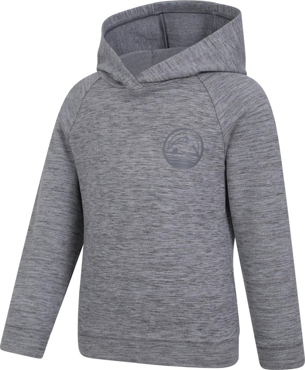 Actual product image Mountain Warehouse Childrens/Kids Strath Melange Supersoft Hoodie (128)