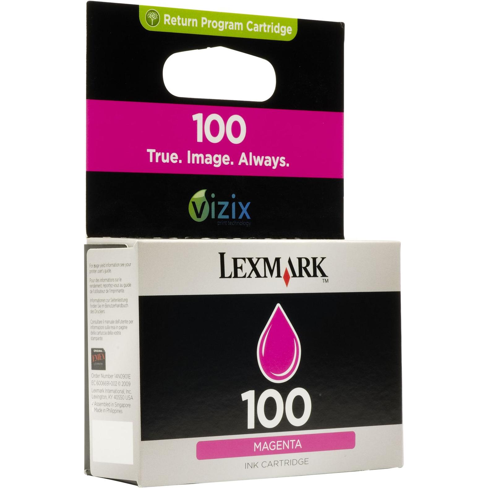 Lexmark, Druckerpatrone, 14n1070e, 100 XL (M)