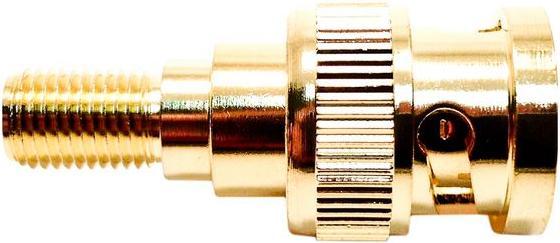 Mueller Electric Adapter, BNC-Stecker - SMA-Buchse 30VAC 32mm Gold