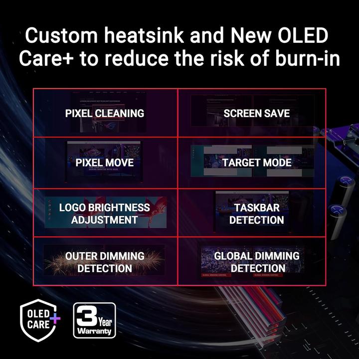 Image du produit ASUS ROG Swift OLED (2560 x 1440 pixels, 26.50")