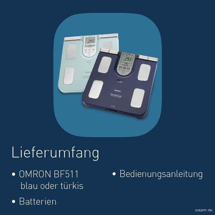 Actual product image Omron Bf511 (150 kg)