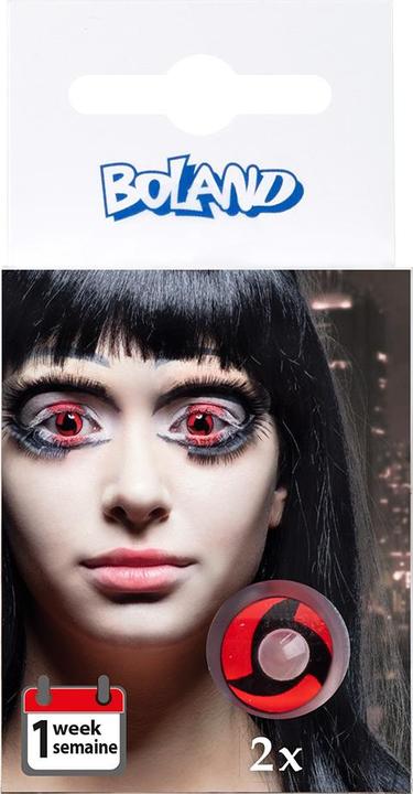 Image du produit Boland Lentilles de contact Mangekyou:Lentilles hebdomadaires (Rouge)