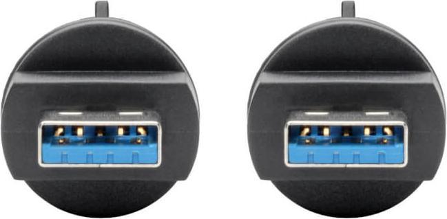 Produktbild Eaton TRIPPLITE USB-A Male to USB-A Male Cable SuperSpeed 3.0/3.1 Industrial 6ft. 1,83m - IP68 Shiel (1.83 m, USB 3.2 Gen 1)