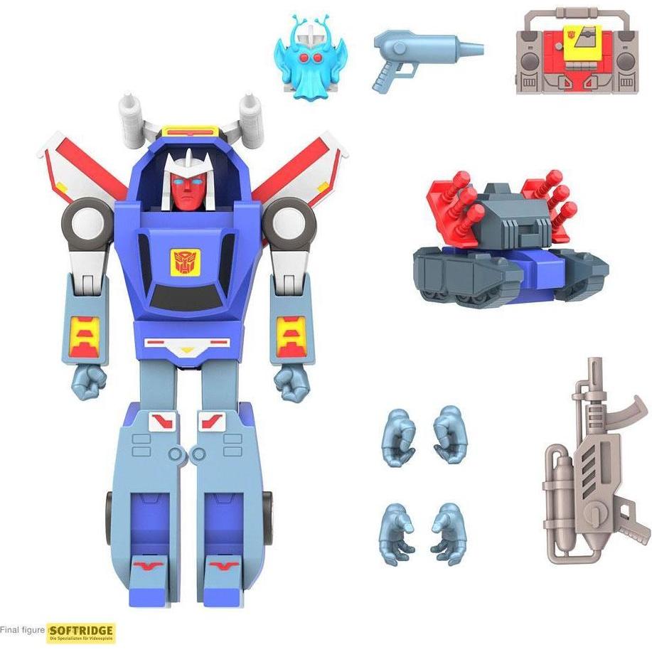Super7 Statuetta Transformers Ultimates Tracks (G1 Cartoon) 19 cm