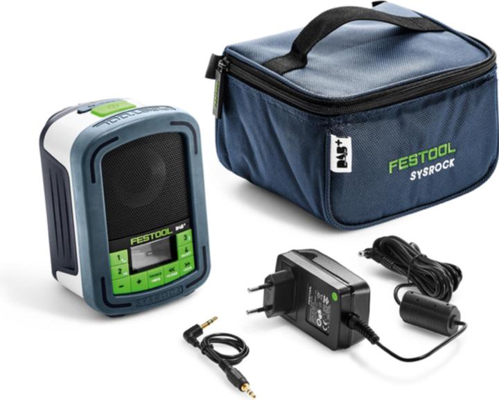 Image du produit Festool Radio de chantier BR 10 DAB+ (DAB+ DAB, FM, Bluetooth)