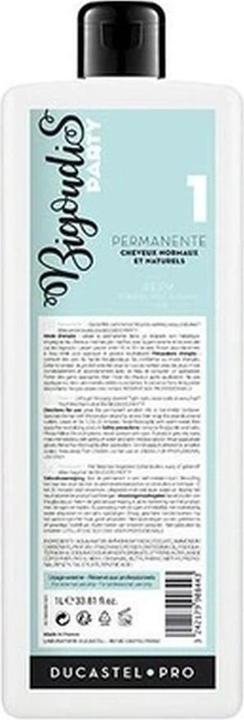 Subtil Ducastel Duc Bigoudis Party Perm 1 - 1 Liter (Haargel, 1000 ml)