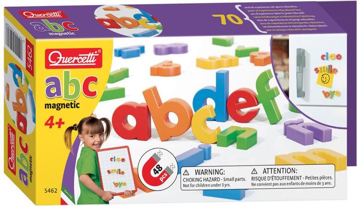 Productafbeelding Quercetti ABC magneetset (1x)