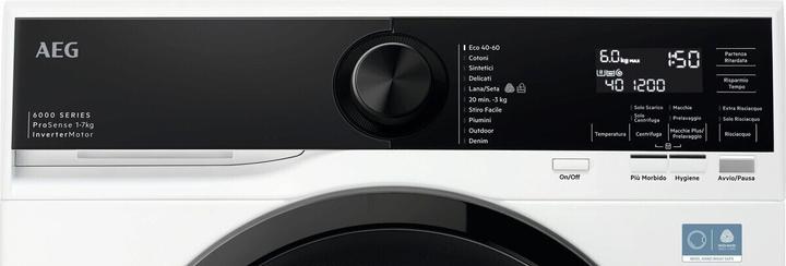 Produktbild AEG L6SE47A Waschmaschine Frontlader 7 Kg 1400 (7 kg, Links)