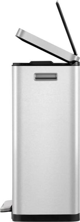 Actual product image EKO Pedal bin X-Cube pedal bin rectangular stainless steel 45 L with extra wide pedal, damped de (45 l)