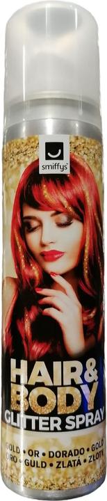 Immagine prodotto Smiffys Spray Corpo Capelli Glitter Oro