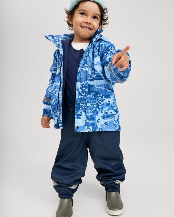 Actual product image Reima Koski Denim lined rain jacket (92)