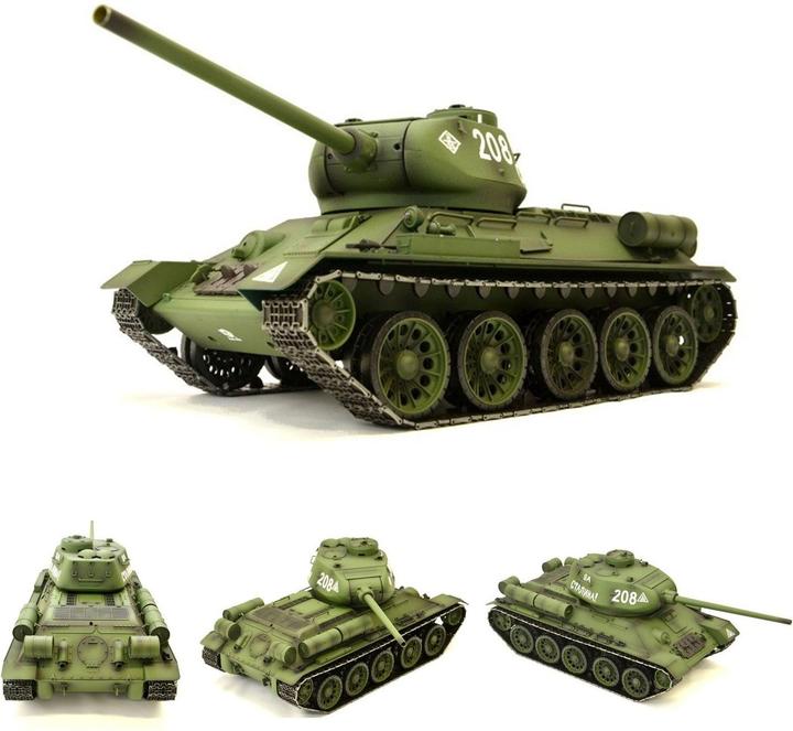 Actual product image Es-toys Heng Long, RC tank, Russian T-34/85, 1:16 (RTR Ready-to-Run)