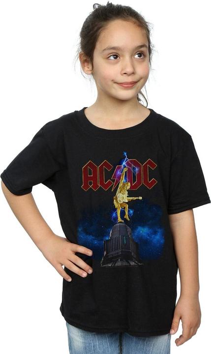 Image du produit AC/DC T-Shirt coton Lightning Stiff Upper Lip pour filles (152, 158)