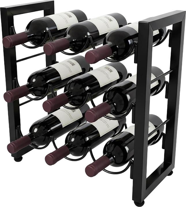 Actual product image Relaxdays winerack (9 bottles, 35 x 17 x 36 cm)