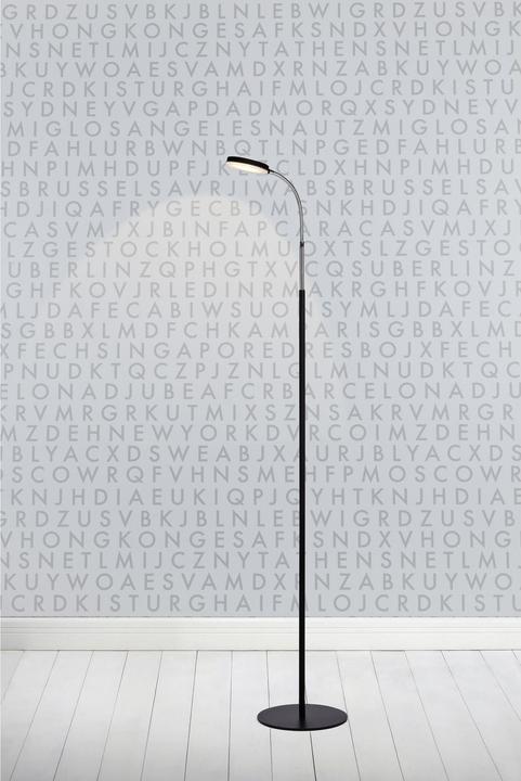 Produktbild Markslöjd Stehleuchte Flex, 3000K, 5W, Schwarz/Chrom (300 lm)