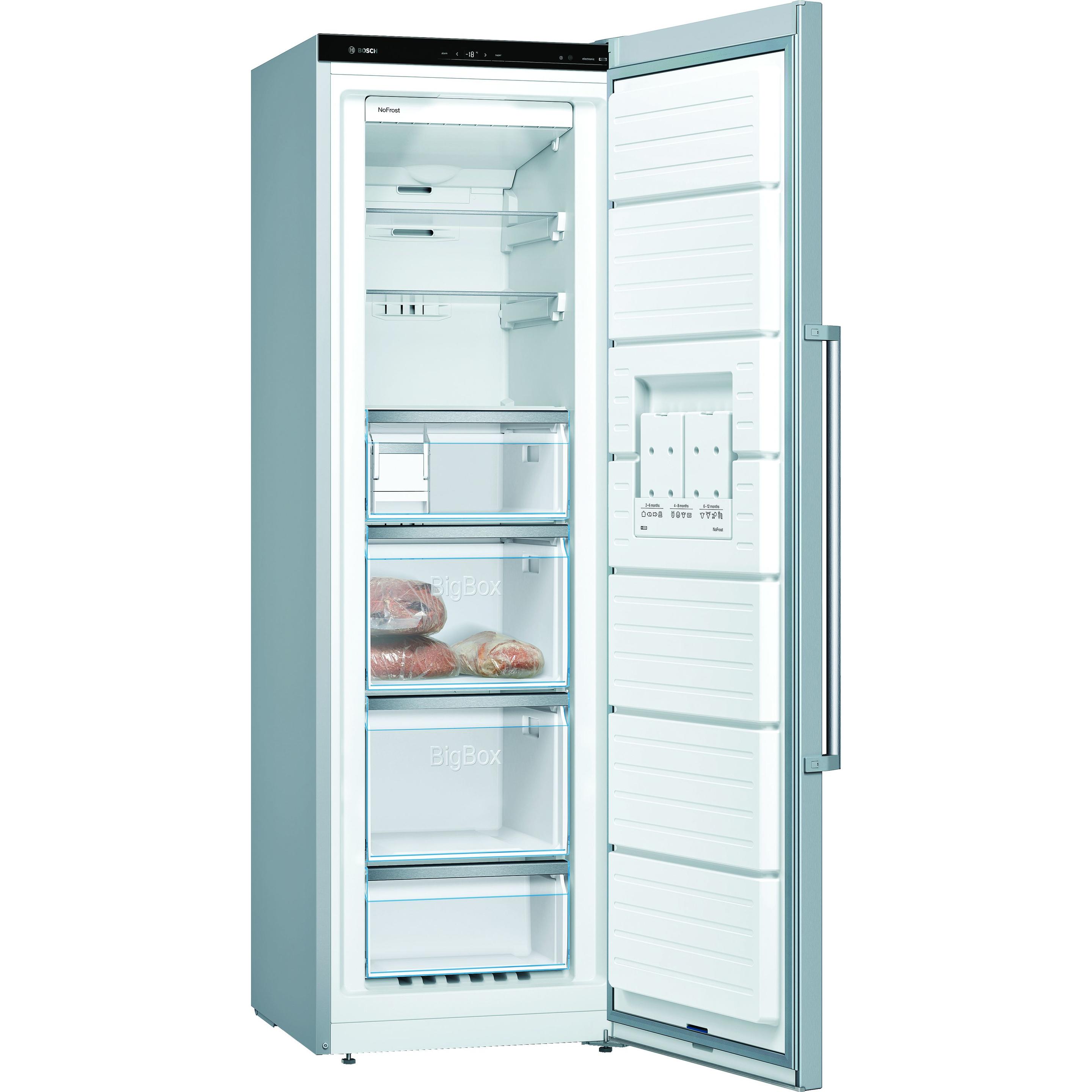 Thumbnail - Bosch Hausgeräte GSN36AIEP, Gefrierschrank + Gefriertruhe, Silber