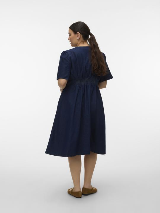 Image du produit Vero Moda VMCMELANEY Midikleid Jeanskleid (48)
