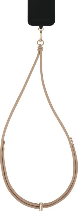 iDeal Of Sweden pour tous les étuis avec port de chargement au centre Cord Phone Strap Beige