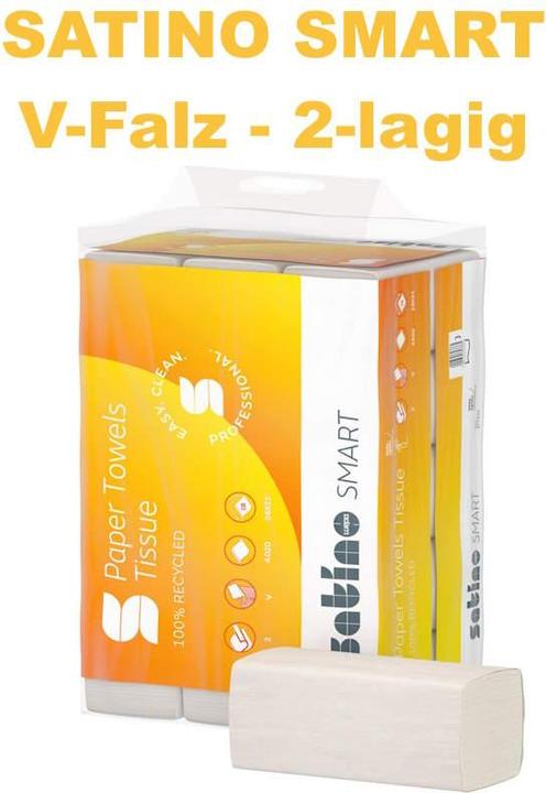 Produktbild Satino by Wepa Papierhandtuch Smart V-Falz