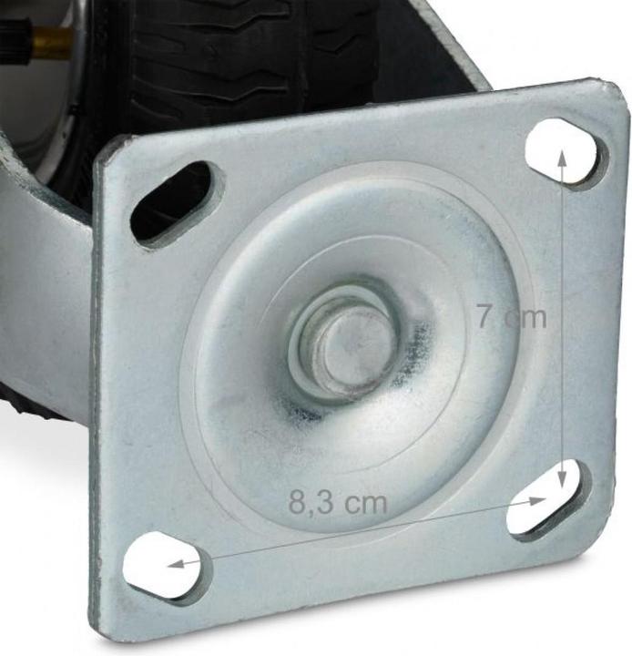 Actual product image Relaxdays Fixed wheel