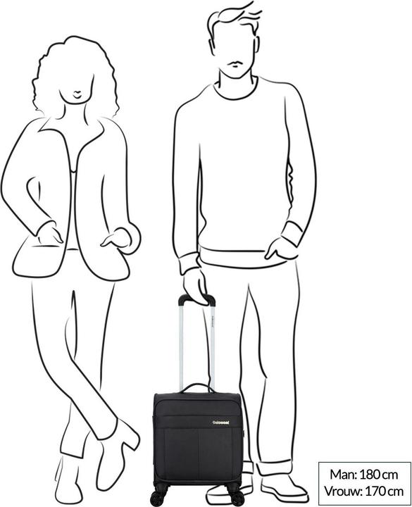 Actual product image D-Upright Spinner (29 l)