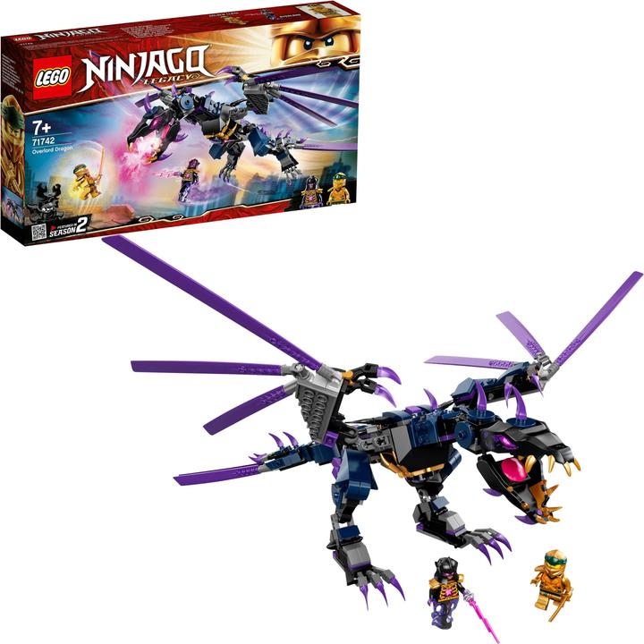 Produktbild LEGO Ninjago - Der Drache des Overlord (71742, LEGO Ninjago, LEGO Seltene Sets)